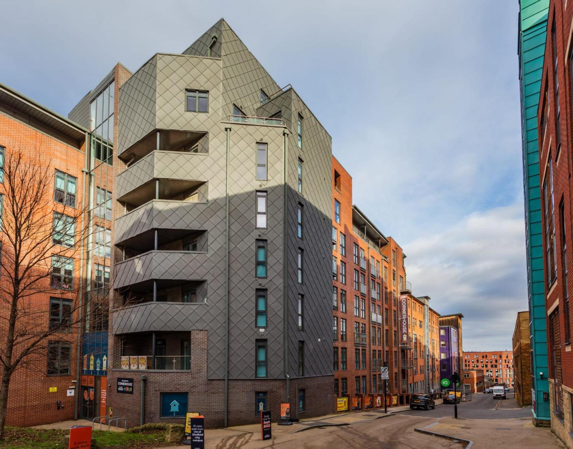 Corner House In Sheffield Lägenhet Exteriör bild